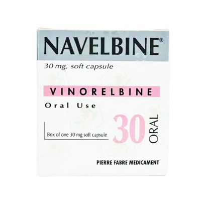 NAVELBINE 30 MG ( VINORELBINE ) 1 SOFT CAPSULE